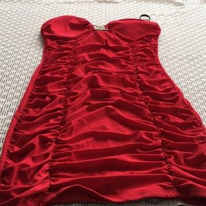 Red dress